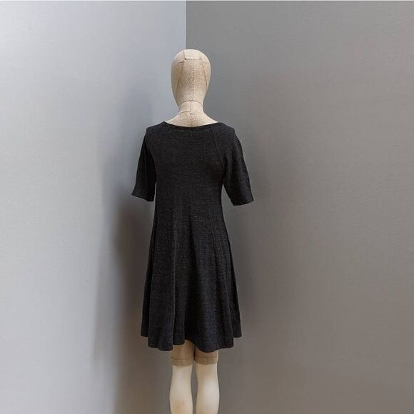 Ganni Gray Shirt Dress - Picture 2 of 9